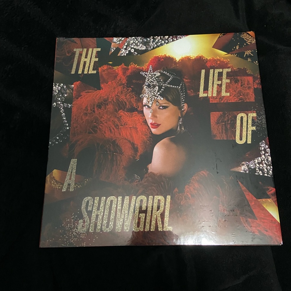 Taylor Swift The Life of a Showgirl Tiny Bubbles in Champagne Vinyl Variant